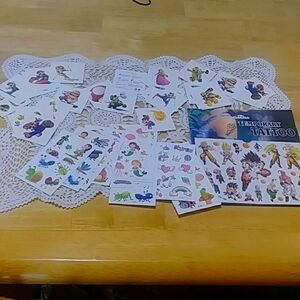 Temporary Tattoos Bundle - fun for parties, stocking stuffers, gifts